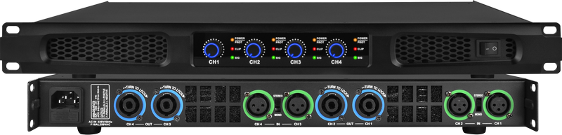 Amp-6004  四聲道D類600瓦後級    
