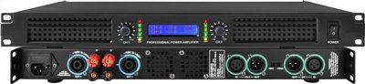 Amp-6002  雙聲道D類600瓦後級